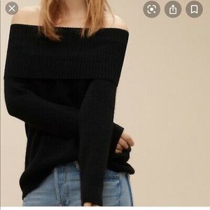 Aritzia Off shoulder sweater